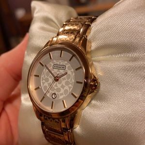 Coach watch Rose gold FREE SHIPPING